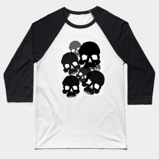 Mono skulls Baseball T-Shirt